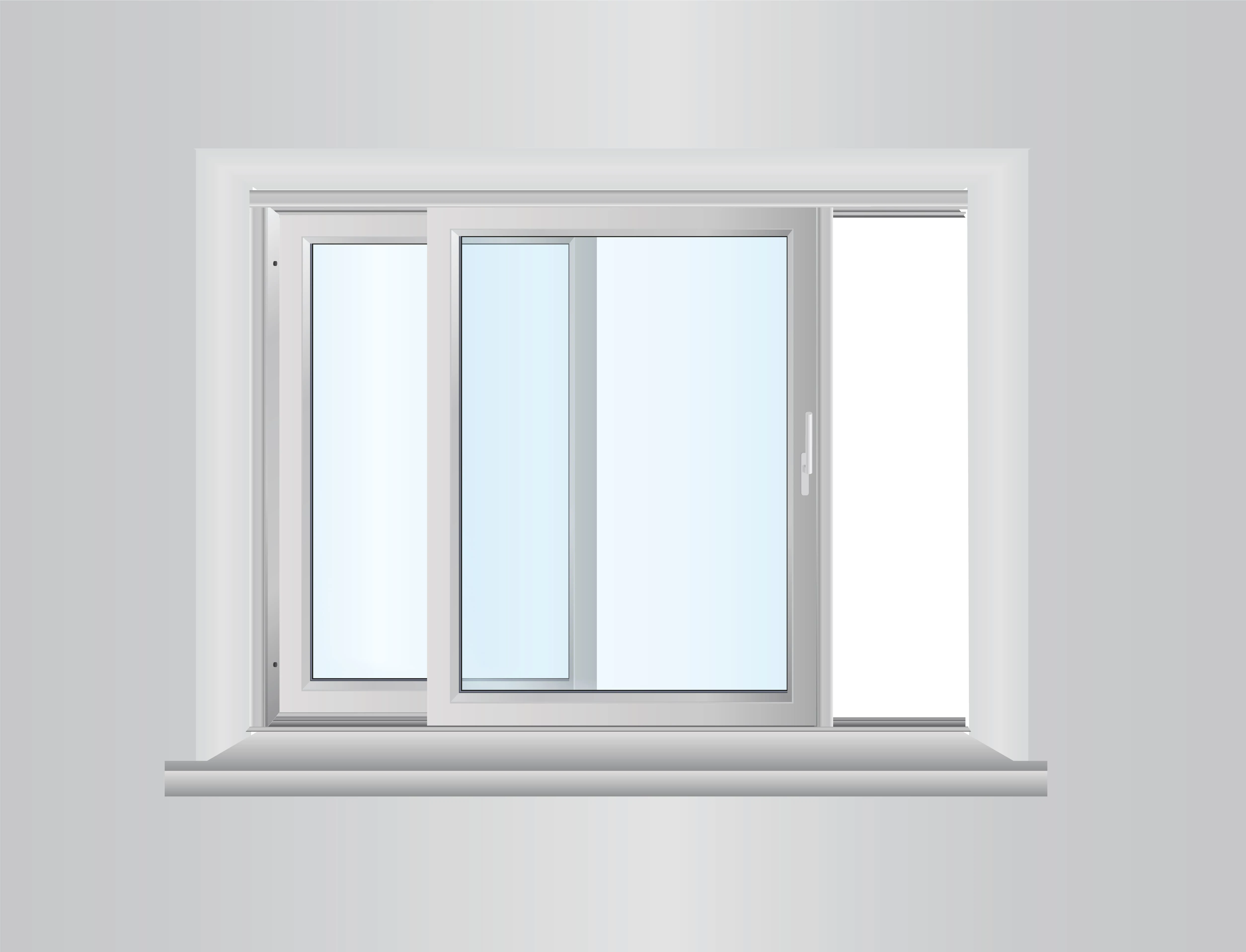 Ventana Corrediza de PVC blanca de alta calidad Starwin Chile